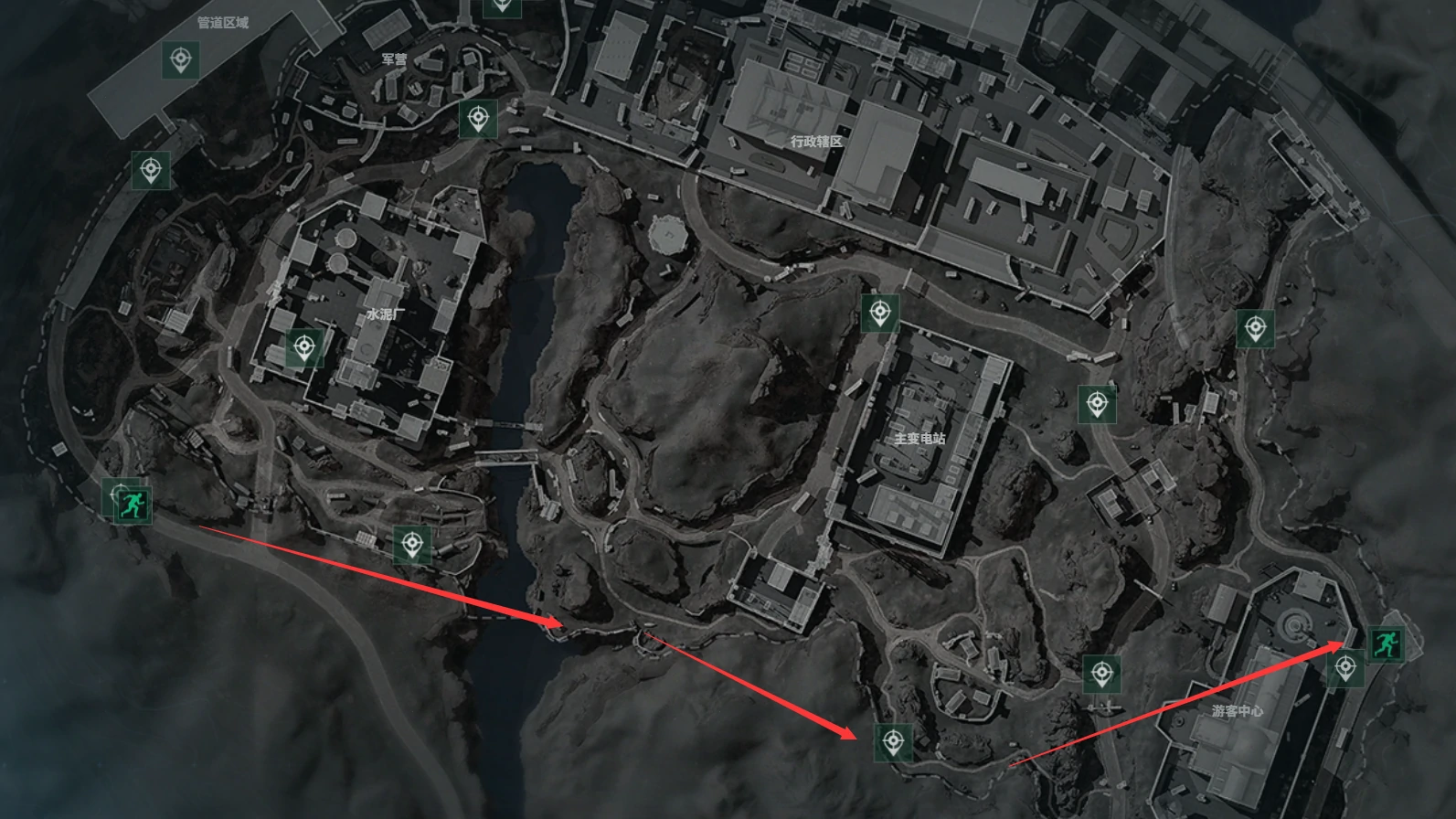 三角洲行动,三角洲行动零号大坝跑刀路线,三角洲行动零号大坝最新跑刀路线分享,三角洲行动