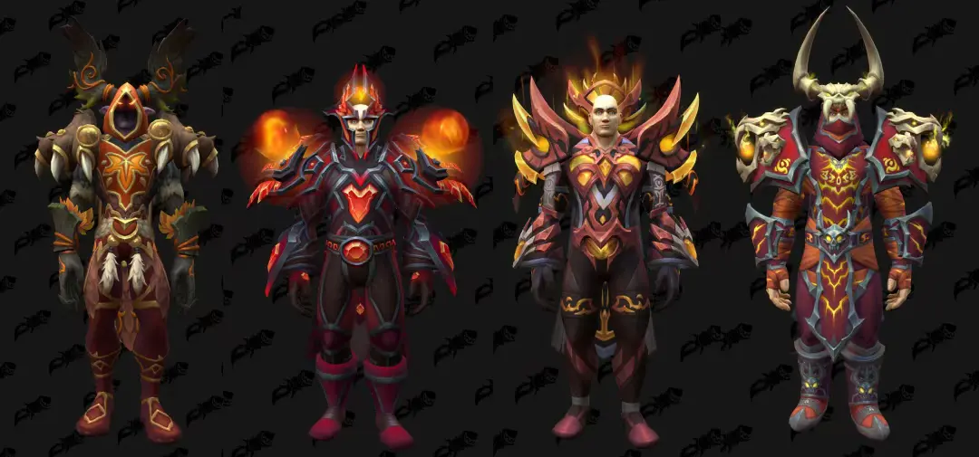 魔兽世界,暗黑联动T2套装,魔兽世界,World of Warcraft,魔兽世界