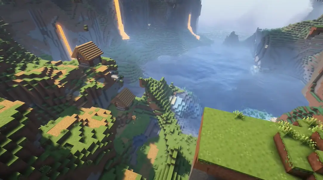 我的世界,放大化世界种子,我的世界,Minecraft
