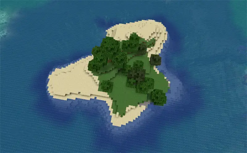 我的世界,放大化世界种子,我的世界,Minecraft
