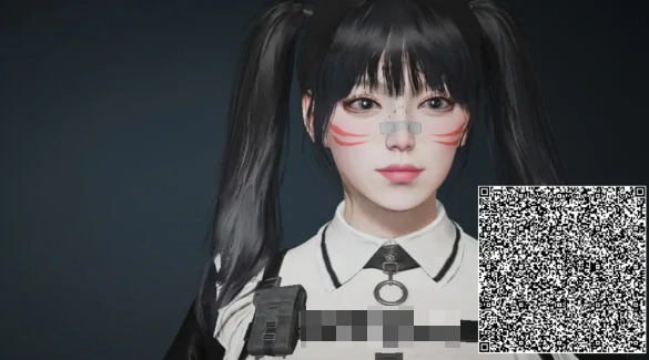 七日世界,捏脸数据女二维码大全