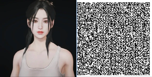 七日世界,捏脸数据女二维码大全
