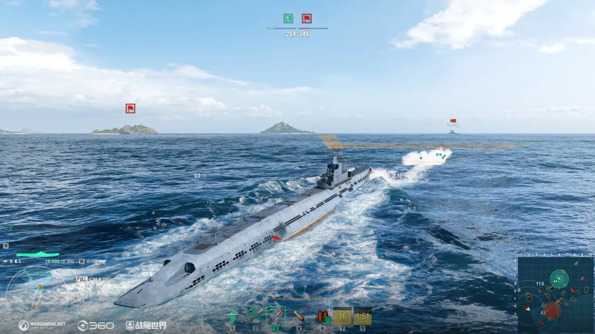 战舰世界,玩法介绍,S系潜艇,战舰世界,World of Warships