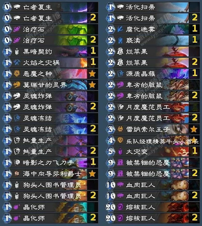 炉石传说,5月30日狂野模式卡组代码,炉石传说