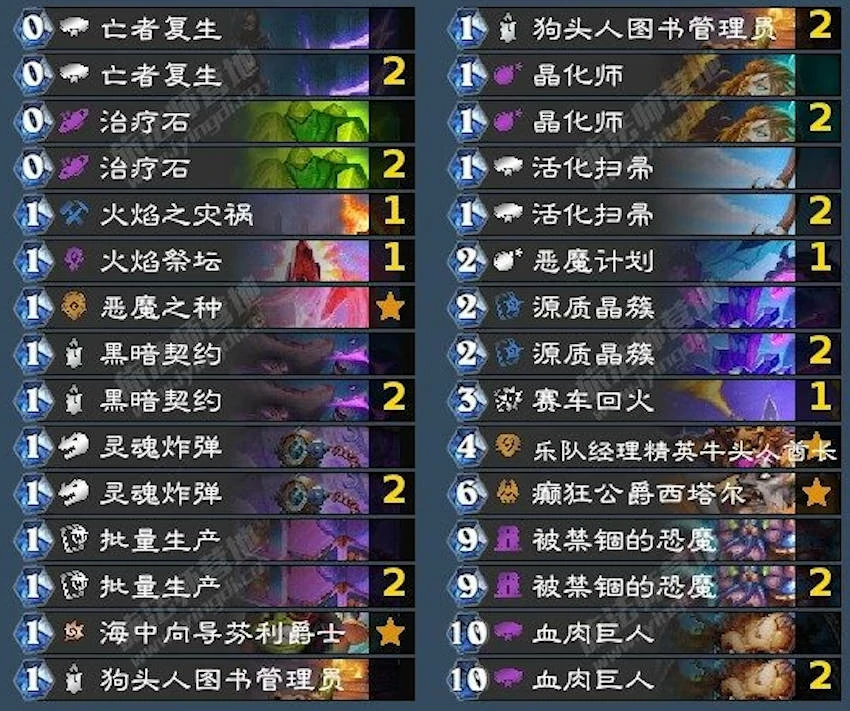 炉石传说,5月30日狂野模式卡组代码,炉石传说
