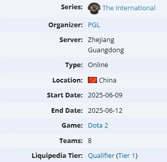Dota2,Ti14中国区预选赛什么时候,Dota2Ti14中国区预选赛时间介绍