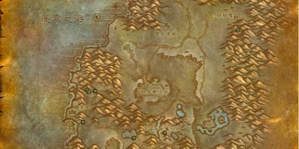 魔兽世界,魔兽世界凄凉之地矿点在哪,魔兽世界凄凉之地矿点位置,魔兽世界