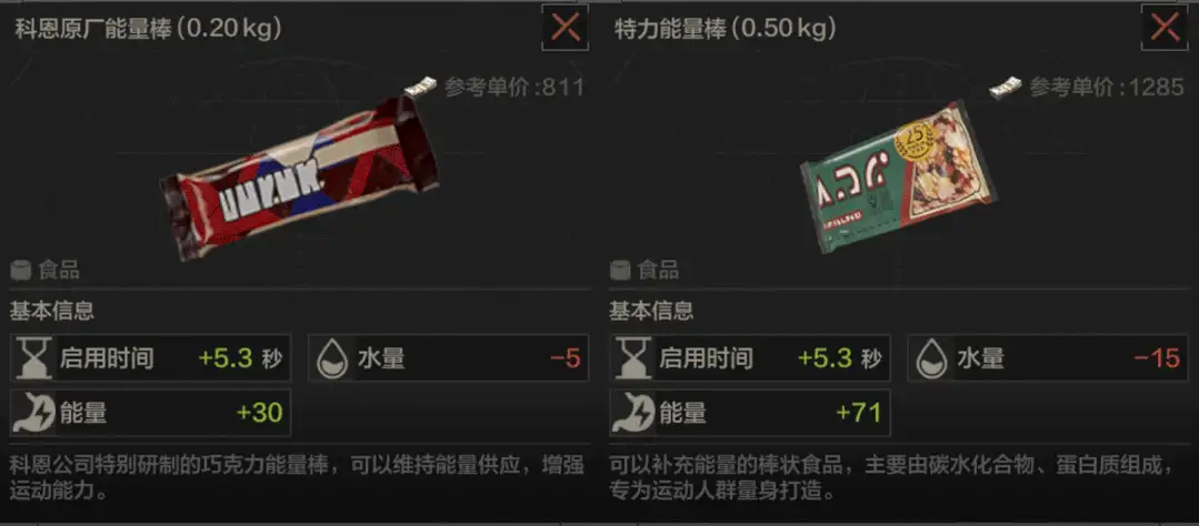 暗区突围,食物,零食,暗区突围