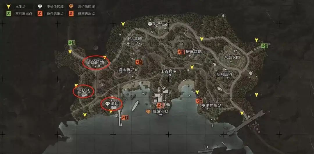 暗区突围,山谷,资源,暗区突围
