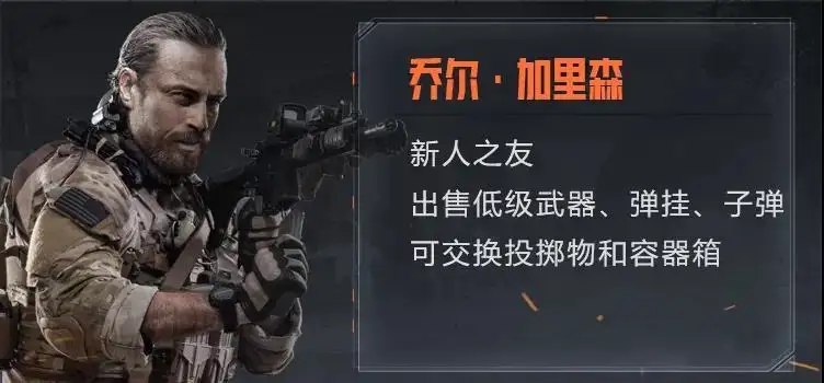 暗区突围,乔尔加里森,暗区突围