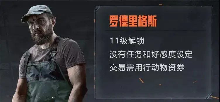 暗区突围,罗德里格斯,暗区突围