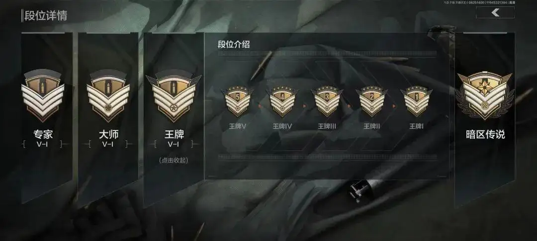 暗区突围,段位,暗区突围