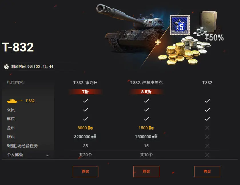 坦克世界,终结者2：审判日,T-832,坦克世界,World Of Tanks,坦克世界