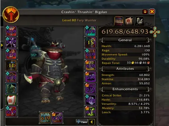 魔兽世界,卑鄙双雄,橙装,魔兽世界,World of Warcraft