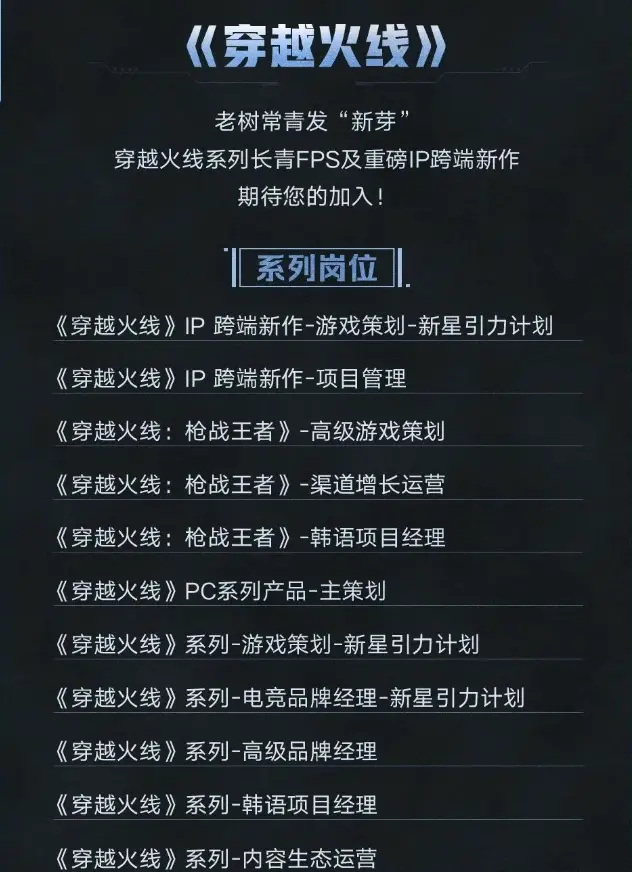 穿越火线,策划,穿越火线,Cross Fire,穿越火线