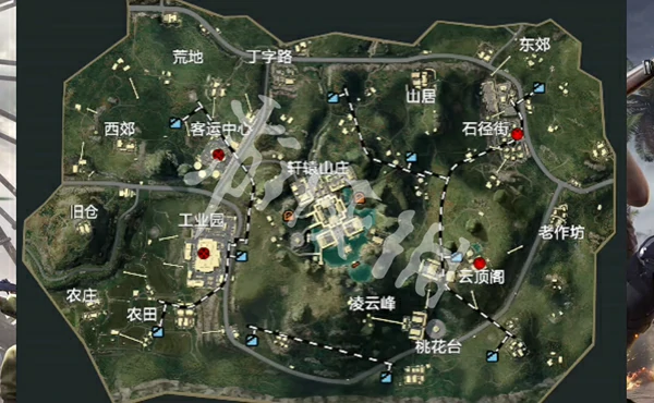 和平精英地铁逃生,荣都神秘密码箱位置大全,和平精英