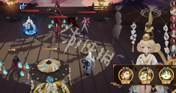 式神站位示意图