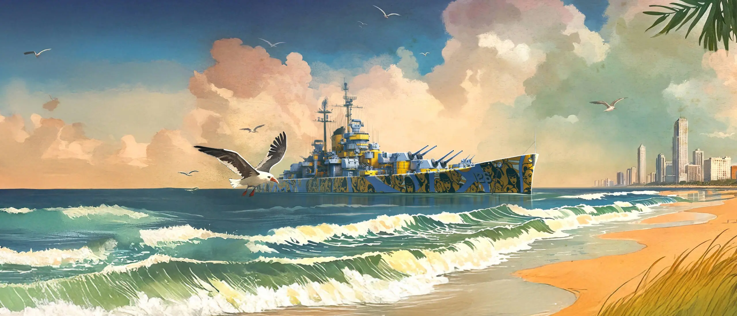 战舰世界,夏日庆典,节日礼包,奖励,战舰世界,World of Warships