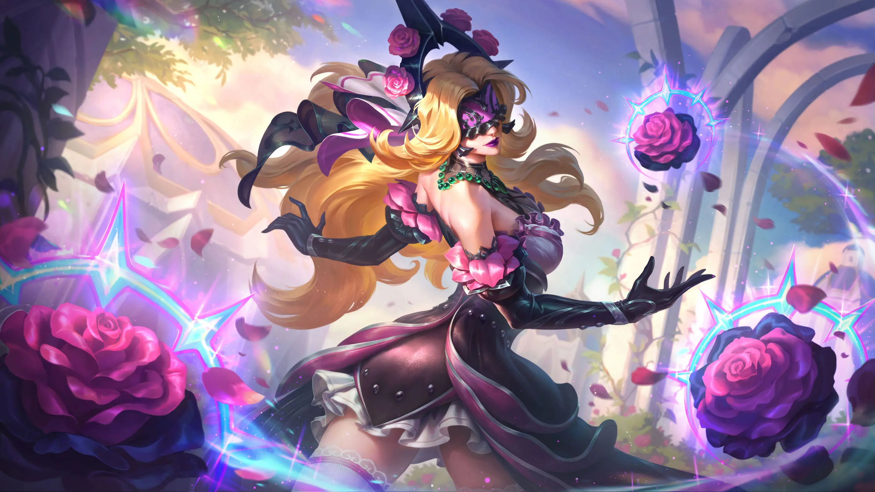英雄联盟,璀璨臻彩,女王与玫瑰,英雄联盟,League of Legends,英雄联盟