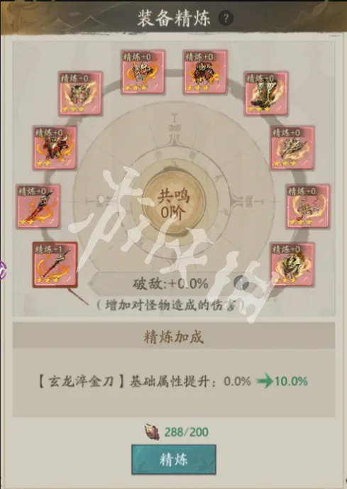 自在江湖,装备洗炼方法