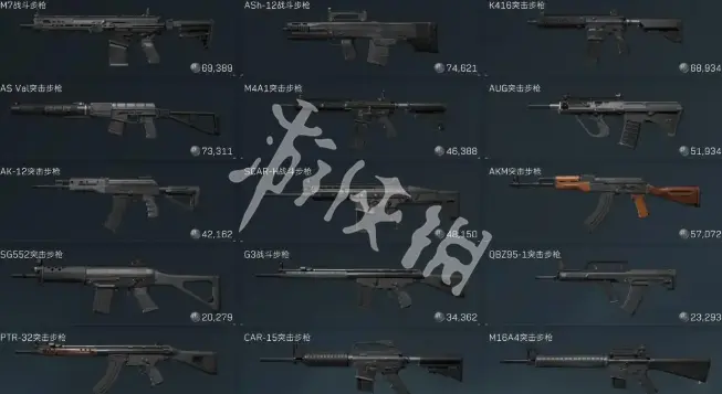 三角洲行动,s5赛季枪械排名,三角洲行动