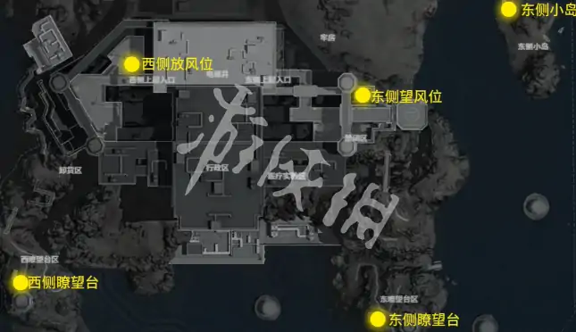 三角洲行动,潮汐监狱出生点位置,三角洲行动
