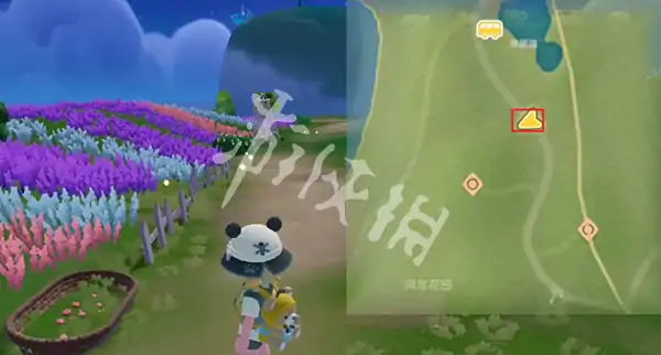 心动小镇,动物食槽位置