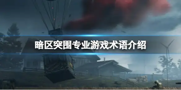 暗区突围,游戏术语介绍,专业名词都有什么意思,暗区突围