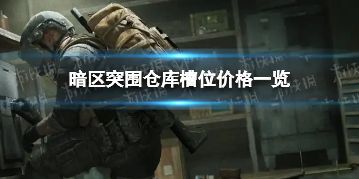 暗区突围，仓库槽位价格一览,暗区突围