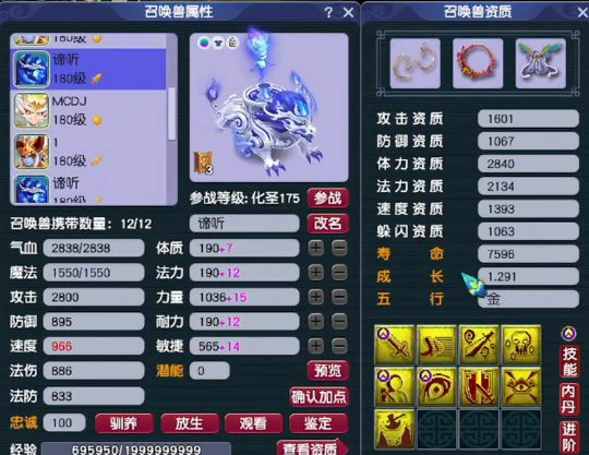 梦幻西游,175ES,天元化生,梦幻西游