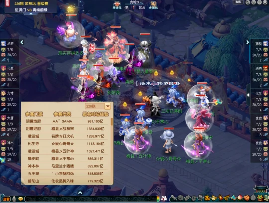 梦幻西游,进贤门,服务器调研,梦幻西游