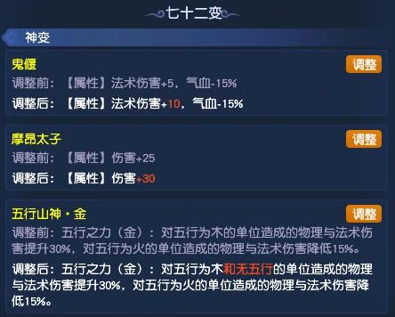 梦幻西游,10月门派调整,梦幻大改,梦幻西游