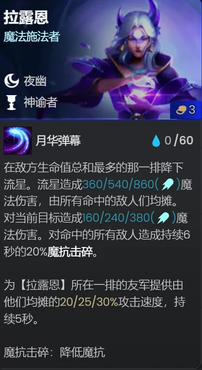 云顶之弈手游S11夜幽永恩阵容攻略