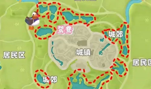 心动小镇新春季第3周4只鸟在什么位置？新春季第3周4只鸟位置图文一览