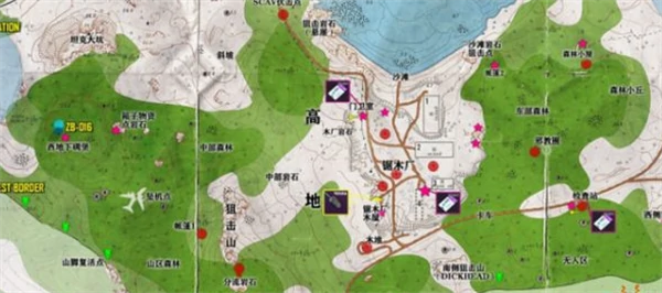 逃离塔科夫地图撤离点大全