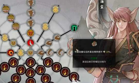 鬼谷八荒酒尘好感度怎么提升？