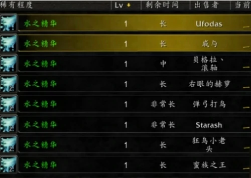魔兽世界水之精华哪里掉的多？水之精华用途及获取方法一览