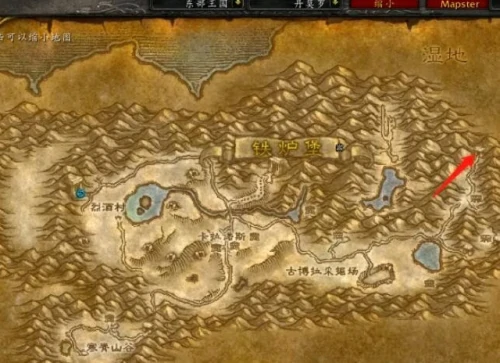 魔兽世界怀旧服尘泥沼泽在哪？尘泥沼泽位置说明